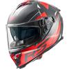 Premier Casco Moto Integrale Premier TYPHOON RS92BM Nero Opaco Rosso