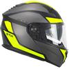 Ska-p Casco Moto Modulare Ska-P 5THG FALCON SPORT Nero Giallo fluo