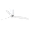 FARO BARCELONA Ventilatore da soffitto bianco opaco della Lorefar modello FARO 32039 Diametro 128 cm 3 pale e telecomando 6 velocità incluso