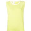CHANEL Pre-Owned - Top smanicato 1996 - Donna - cashmere - 44 - Verde