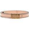 Christian Dior Pre-Owned - Cintura con fibbia logo - Donna - pelle - 85 - Rosa