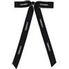 CHANEL Pre-Owned - Spilla a fiocco con logo anni '90 - Donna - raso - Taglia unica - Blu