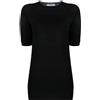 Prada Pre-Owned - Top a maniche corte - Donna - lana - 38 - Nero