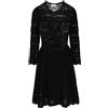 Prada Pre-Owned - Abito all'uncinetto - Donna - poliammide/lana/viscosa - 38 - Nero