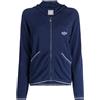 CHANEL Pre-Owned - Giacca sportiva Sports Line con cappuccio 2005 - Donna - cotone - 42 - Blu