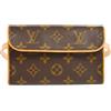 Louis Vuitton Pre-Owned - Marsupio Pochette Florentine 2002 - Donna - PVC - Taglia unica - Marrone