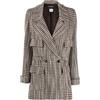 CHANEL Pre-Owned - Giacca doppiopetto 2001 - Donna - rayon/lana/PVC/nylon/cotone - 40 - Marrone
