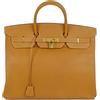 Hermès Pre-Owned - Borsa a mano Birkin 40 del 2001 - Donna - pelle di vitello - Taglia unica - Marrone