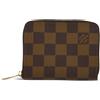 Louis Vuitton Pre-Owned - Portamonete Zippy 2014 - Donna - pelle/tela - Taglia unica - Marrone
