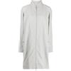 CHANEL Pre-Owned - Cappotto leggero con zip 2001 - Donna - nylon/nylon - Taglia unica - Grigio