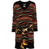 Jean Paul Gaultier Pre-Owned - Abito con cintura anni '90 - Donna - viscosa/poliammide/acrilico/lino/mohair - M - Rosso