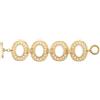 Christian Dior Pre-Owned - Bracciale anni '90 - Donna - metallo placcato in oro - Taglia unica