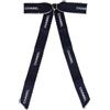 CHANEL Pre-Owned - Spilla a forma di fiocco anni '90-2000 - Donna - raso - Taglia unica - Blu