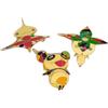Louis Vuitton Pre-Owned - Fermacapelli Onion Head Flower Boy Louis Vuitton Pre-owned x Takashi Murakami anni '90-2000 - Donna - placcatura in oro -...