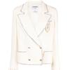 CHANEL Pre-Owned - Giacca Emblem 2005 - Donna - lana - 44 - Toni neutri