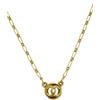 CHANEL Pre-Owned - Collana con pendente CC 1983 - Donna - placcatura in oro - Taglia unica