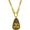 CHANEL Pre-Owned - Collana con pendente CC 1997 - Donna - placcatura in oro - Taglia unica