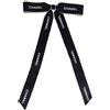 CHANEL Pre-Owned - Spilla a fiocco con logo anni '90-'00 - Donna - raso - Taglia unica - Nero