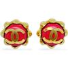CHANEL Pre-Owned - Orecchini a clip CC 1994 - Donna - placcatura in oro - Taglia unica