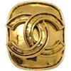 CHANEL Pre-Owned - Spilla CC Pre-owned 1994 - Donna - placcatura in oro - Taglia unica