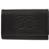 CHANEL Pre-Owned - Portachiavi CC Pre-owned 1998 - Donna - pelle di agnello - Taglia unica - Nero