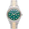 Gucci Pre-Owned - Orologio G-Timeless 32mm Pre-owned - Donna - oro giallo 18kt/acciaio inossidabile - Taglia unica - Verde