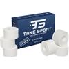 TS TAKE SPORT - Tape sportivo, Nastro fasciature, Nastro Sportivo, Sport Tape, Tape dita crossfit, Nastro bendaggi sportivi 6 pz 3,8cmx10m, Non elastico Bianco cotone (EXTREME rigid tape)