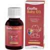 Inlinea Enaflu Baby D3 Integratore per difese immunitarie dei bambini soluzione orale 100 ml