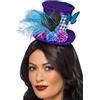 SMIFFYS Mad Hatter Mini Feather Hat