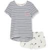 Sanetta Schlafanzug Kurz Blau Pigiamino per Bambino e Neonato, Almirante, 116 cm