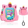 MOWYEOK Custodia in silicone MOWYEOK per Tamagotchi Uni(2023) protettiva antiurto con motivo cartone animato unicorno