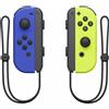 NINTENDO Controller Nintendo Switch Set da 2 Joystick Blu e Giallo Neon