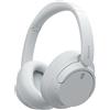 Sony WH-CH720N Cuffie Bluetooth wireless con cancellazione del rumore - Durata della batteria fino a 35 ore e ricarica rapida - Bianco