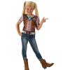 Rubie's - Costume da cowgirl, costume ufficiale della settimana dei costumi per bambini