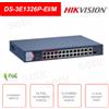 Hikvision DS-3E1326P-EI/M - Switch di rete 24 porte - 24 Porte PoE 10/100M - 1 porta Gigabit combo - 1 porta Gigabit RJ45