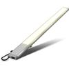 B.K.Licht - Lampada sottopensile cucina LED con interruttore on/off, colore della luce bianco caldo, cavo di collegamento incluso, lampada sottopensile, 57,5 x 4,9 x 1,3 cm, color titanio