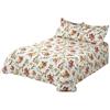 Viantala Trevi 100 Set Copripiumino, Letto 135, Cotone, Caldaia e Bianco.