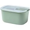 Mepal - Contenitore per alimenti EasyClip - Barattolo con coperchio e chiusura a scatto - Adatto per microonde, forno a vapore, frigorifero e congelatore - 450 ml - Nordic sage