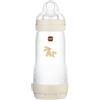 MAM Biberon Easy Start/Anti-Colica 320 ml Sabbia Tettarella Portata 3