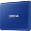 SAMSUNG SSD esterno Samsung T7 1TB Blu