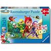Ravensburger - Puzzles Petronix Defenders Confezione Da 2 | Puzzle Bambini 4 Anni O Più | 2 Puzzle 4 Anni 24 Pezzi | Puzzles Bambini 26,5 X 18 Cm | Regalo Bambino 4 Anni Perfetti