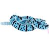 Wild Republic Snakes Eco Cascabel Blu, Peluche, 137 cm, Giocattolo di Peluche, Riempimento con Bottiglie d'Acqua Riciclate Filate, Ecologico