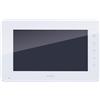 Vimar K42932 Monitor supplementare con tastiera capacitiva vivavoce a colori LCD 7 per kit videocitofonico, alimentatore 40103, completo di staffe per fissaggio