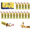 Cutiolly Acchiappamosche,Trappole Mosche,Strisce Acchiappamosche,Rotolini Acchiappamosche,Strisce Cattura Mosche,Strisce Adesive Mosche,Carta Moschicida per Interno ed Esterno,15PCS