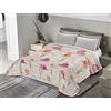 BANZAII TEXTILE INNOVATOR ONLINE Banzaii Trapuntino Mezza Stagione, Copriletto Primaverile Estivo, Trapuntato Imbottito Matrimoniale 250x260 cm Giovanna Rosso Made in Italy