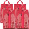 Prezon Borsa per Scarpe da Viaggio, in rete TPU impermeabile, robusta chiusura lampo YKK, resistente allo sporco, organizer per scarpe con cerniera per il viaggio o la conservazione a casa
