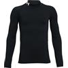 Under Armour Bambino UA CG Armour Mock LS, Maglia Termica Bambino
