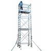 Facal Doge 65 - Trabattello in alluminio - Ripiano con fermapiede - Altezza 7.7m