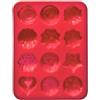 Premier Housewares 0804985 Stampo per 12 Dolci a Forma di Fiore in Silicone, Rosa