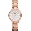 Fossil Orologio Virginia da donna, movimento al quarzo, cassa in acciaio inossidabile oro rosa 30 mm con bracciale in acciaio inossidabile, ES3284